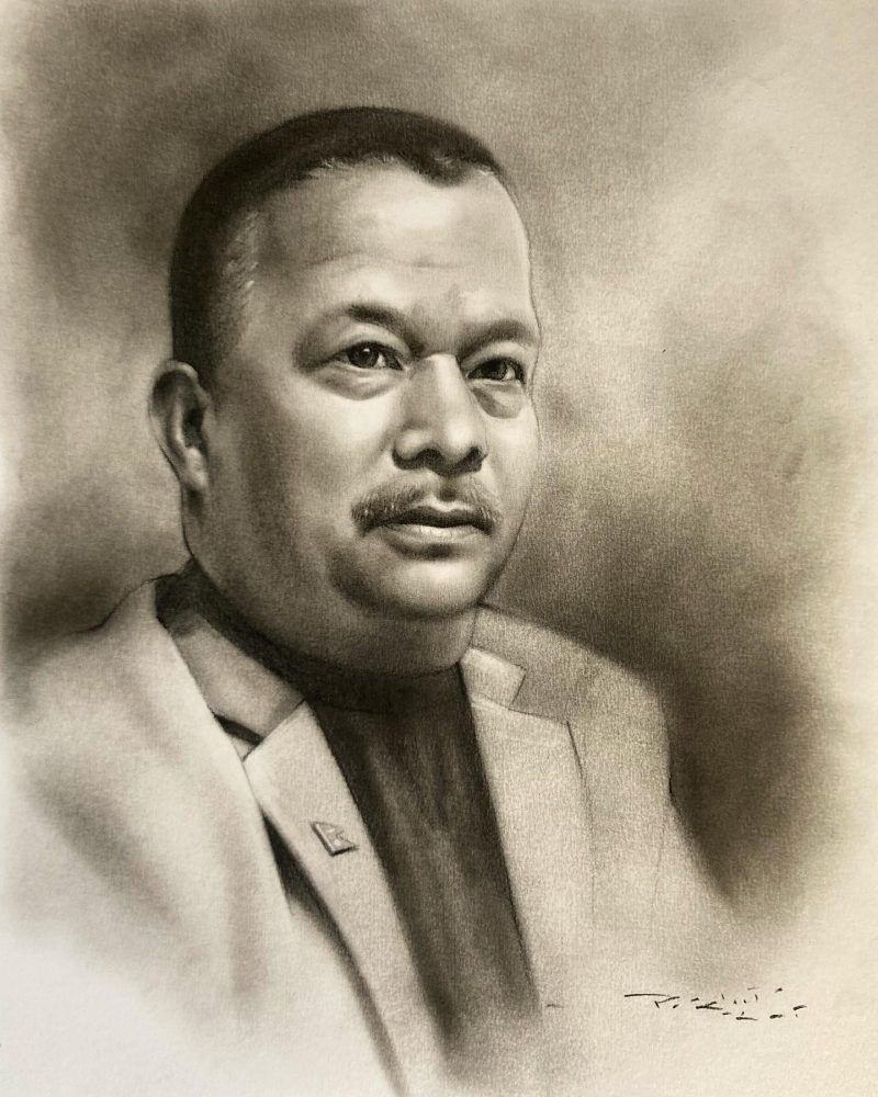 Charcoal Sketch From Photo